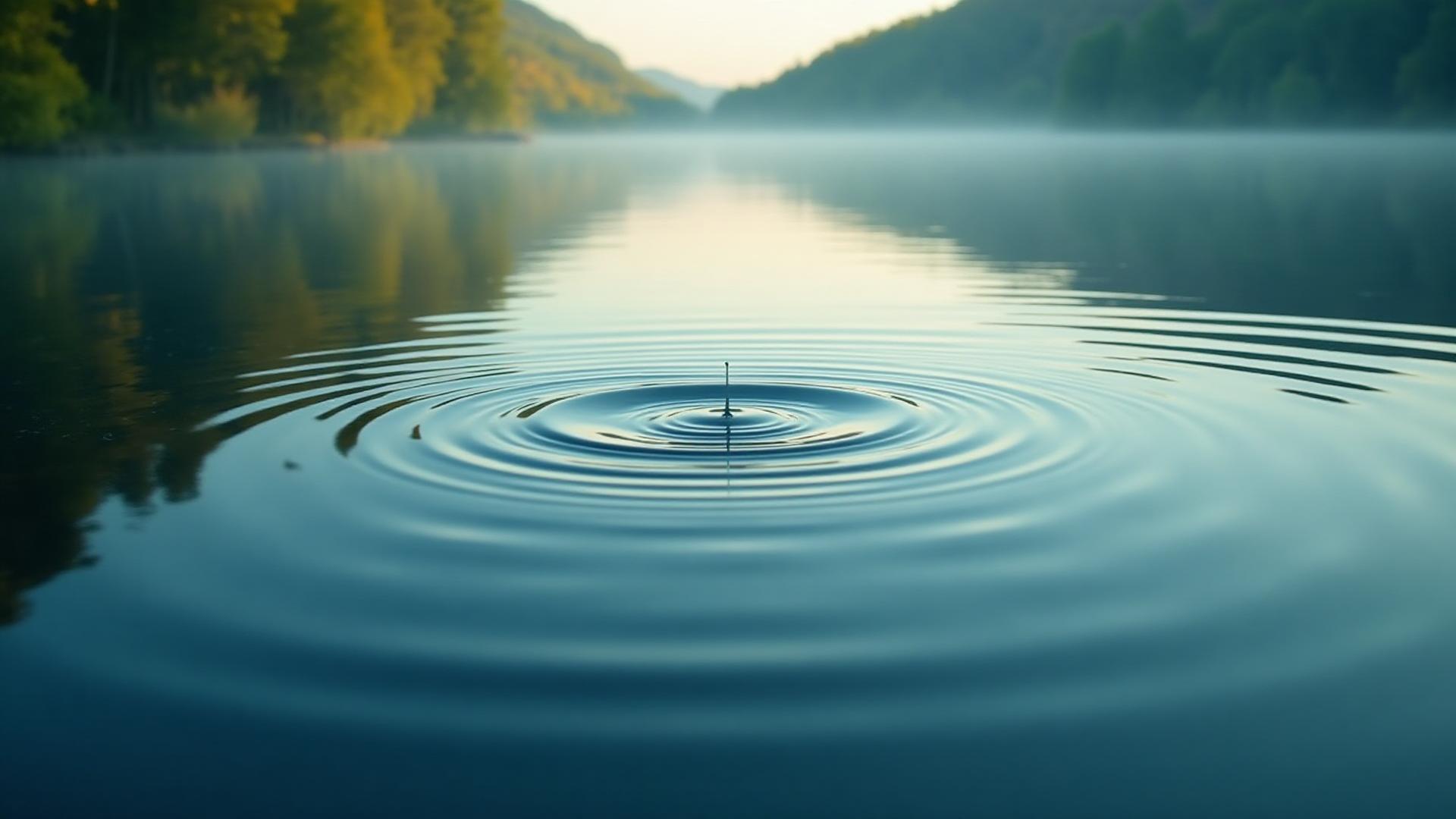 Calm water ripples reflecting light — meet our Atlanta therapists